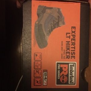 Timberland Expertise LT Hiker Steel Toe Boots 7.5